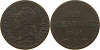 FRANCE CENTIME 1851 A SS 15,00 EUR  + 5,99 EUR frais d'envoi