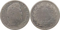 FRANCE 50 CENTIMES 1847 A LOUIS PHILIPPE I. (1830-1848) S 28,00 EUR  + 5,99 EUR frais d'envoi