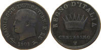 ITALY STATES NAPOLEON I. CENTESIMO Napoleon I. (1804-1814, 1815) -