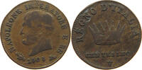 ITALY STATES NAPOLEON I. CENTESIMO Napoleon I. (1804-1814, 1815) -