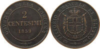 ITALY STATES TUSCANY 2 CENTESIMI -