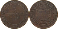 ITALY STATES TUSCANY 5 CENTESIMI Vittorio Emanuele II. -