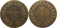 FRANCE DECIME LOUIS XVIII. (1814, 1815-1824) -