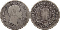 ITALY STATES FIRENZE 50 CENTESIMI Vittorio Emanuele II. (1849-1861) -