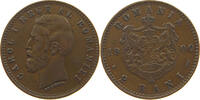 ROMANIA 2 BANI 1900 Carol I. 1866-1914 SS 13,00 EUR  + 5,99 EUR frais d'envoi
