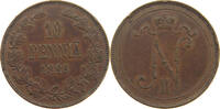 FINLAND 10 PENNIÄ 1899 Nikolaus II. (1894-1917) SS 19,00 EUR  + 5,99 EUR frais d'envoi