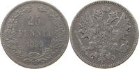 FINLAND 25 PENNIÄ 1899 Nikolaus II. (1894-1917) S-SS 25,00 EUR  + 5,99 EUR frais d'envoi