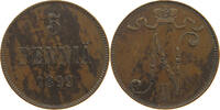 FINLAND 5 PENNIÄ 1899 Nikolaus II. (1894-1917) SS 13,00 EUR  + 5,99 EUR frais d'envoi