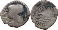 INDIA ANCIENT DRACHM Western Kshatrapas RUDRASENA II 336-348 A.D. -