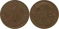 WEIMARER REPUBLIK PFENNIG DIE ERROR WEAK STRUCK -