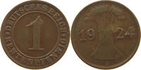 WEIMARER REPUBLIK PFENNIG WEAK STRUCK -