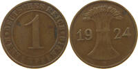WEIMARER REPUBLIK PFENNIG WEAK STRUCK -