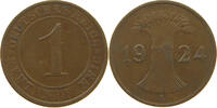 WEIMARER REPUBLIK PFENNIG WEAK STRUCK -