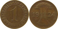 WEIMARER REPUBLIK PFENNIG WEAK STRUCK -