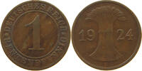 WEIMARER REPUBLIK PFENNIG WEAK STRUCK -