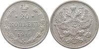 Russland Nikolaus II. (1894-1917) 20 Kopeken 1916 ss-vz