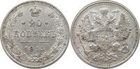 Russland Nikolaus II. (1894-1917) 20 Kopeken 1915 vz