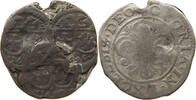 Schwäbisch Hall, Straßburg Pfennig, Schilling Medaille - einseitiger Pfennig 1696 (3x) auf Schilling Strassburg -