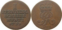 BRAUNSCHWEIG LÜNEBURG PFENNIG Georg II. 1727-1760 -