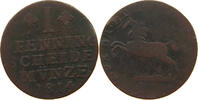 BRAUNSCHWEIG WOLFENBÜTTEL PFENNIG 1814 Friedrich Wilhelm 1806-1815. SS 9,00 EUR  + 5,99 EUR frais d'envoi