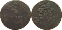 KÖLN ERZBISTUM 1/4 STÜBER Klemens August von Bayern 1723-1761. -