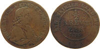 MAINZ ERZBISTUM 1/2 KREUZER Friedrich Karl Joseph 1774-1802 -