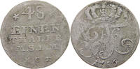 MECKLENBURG STRELITZ 1/48 TALER Adolph Friedrich III. 1708-1752 -