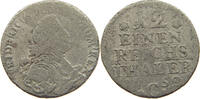 BRANDENBURG PREUSSEN 1/12 TALER Friedrich II. der Große (1740-1786) -