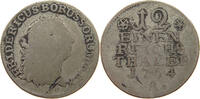 BRANDENBURG PREUSSEN 1/12 TALER Friedrich II. der Große (1740-1786) -