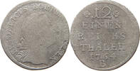 BRANDENBURG PREUSSEN 1/12 TALER Friedrich II. der Große (1740-1786) -