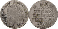 BRANDENBURG PREUSSEN 1/12 TALER Friedrich II. der Große (1740-1786) -