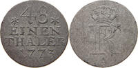 BRANDENBURG PREUSSEN 1/48 TALER Friedrich II. der Große (1740-1786) -