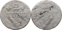 BRANDENBURG PREUSSEN 2 STÜBER Friedrich II. der Große (1740-1786) -