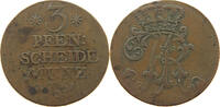 BRANDENBURG PREUSSEN 3 PFENNIG Friedrich II. der Große (1740-1786) -