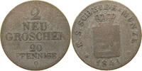 SACHSEN ALBERTINISCHE LINIE 2 GROSCHEN 1841 König Friedrich August II. (... 10,00 EUR  + 5,99 EUR frais d'envoi