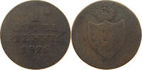 SCHAUMBURG LIPPE PFENNIG Georg Wilhelm 1807-1860. -