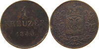 SCHWARZBURG RUDOLSTADT KREUZER Friedrich Günther 1807-1867 -