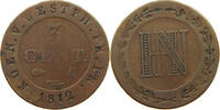 WESTFALEN KÖNIGREICH 3 CENTIMES Hieronymus Napoleon 1807-1813 -