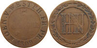 WESTFALEN KÖNIGREICH 5 CENTIMES Hieronymus Napoleon 1807-1813. -