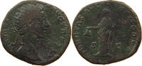 ROME EMPIRE DUPONDIUS Antoninus Pius (138-161) LIBERTAS RIC 933 -