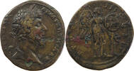ROME EMPIRE SESTERTIUS Lucius Verus (161-169) VICT AVG TR P IIII - IMP II COS II -