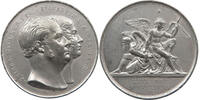 BRANDENBURG PREUSSEN MEDAILLE FRIEDRICH WILHELM / ELISABETH. FISCHER -