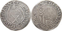 Sachsen Kurlinie Schreckenberger Johann Friedrich nach seiner Gefangenschaft 1552-1554 Doppelschlag -