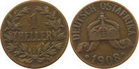 DEUTSCH OSTAFRIKA HELLER 1908 J S 7,00 EUR  + 5,99 EUR frais d'envoi
