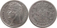 FRANCE 1/2 FRANC Charles X. (1824-1830) -