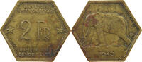 BELGIAN CONGO 2 FRANCS -