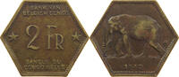 BELGIAN CONGO 2 FRANCS -