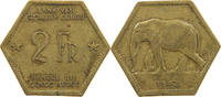 BELGIAN CONGO 2 FRANCS -