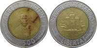 SAN MARINO 500 LIRE EINSTEIN -