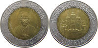 SAN MARINO 500 LIRE EINSTEIN -